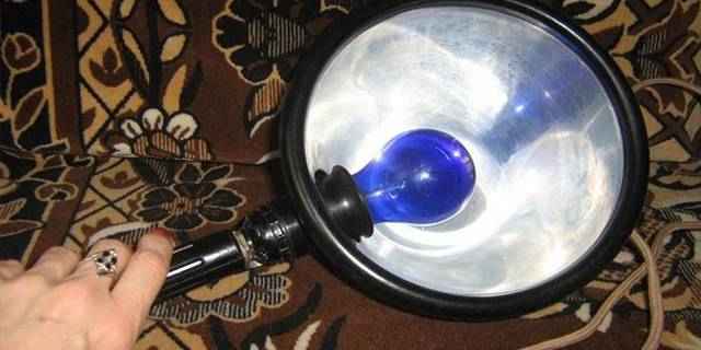 8b43f3c9b919eafdd4b519c5d32a41a1 1 - Синяя лампа: инструкция по применению, прогревание носа рефлектором минина, как лечить этим прибором?
